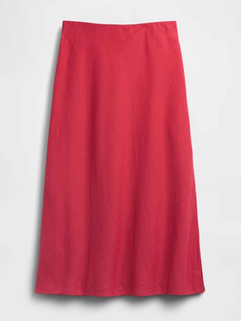 Gap Linen-Blend Faded Tomato 🍅 Maxi Skirt // CL